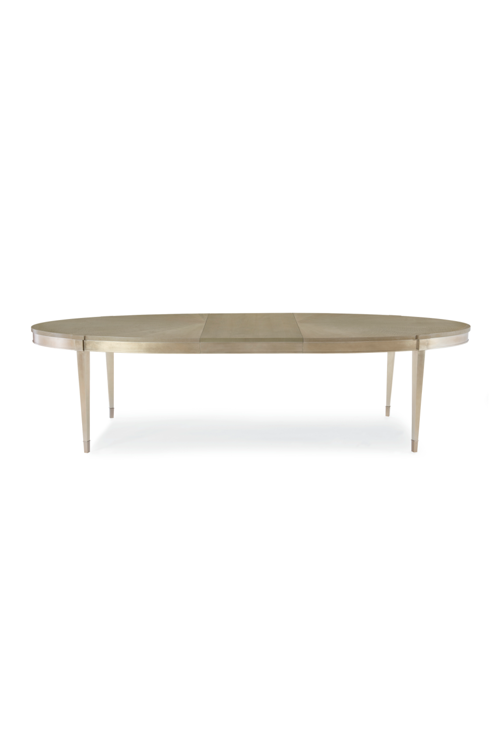   Silver Leaf Oval Dining Table | Oroa.com