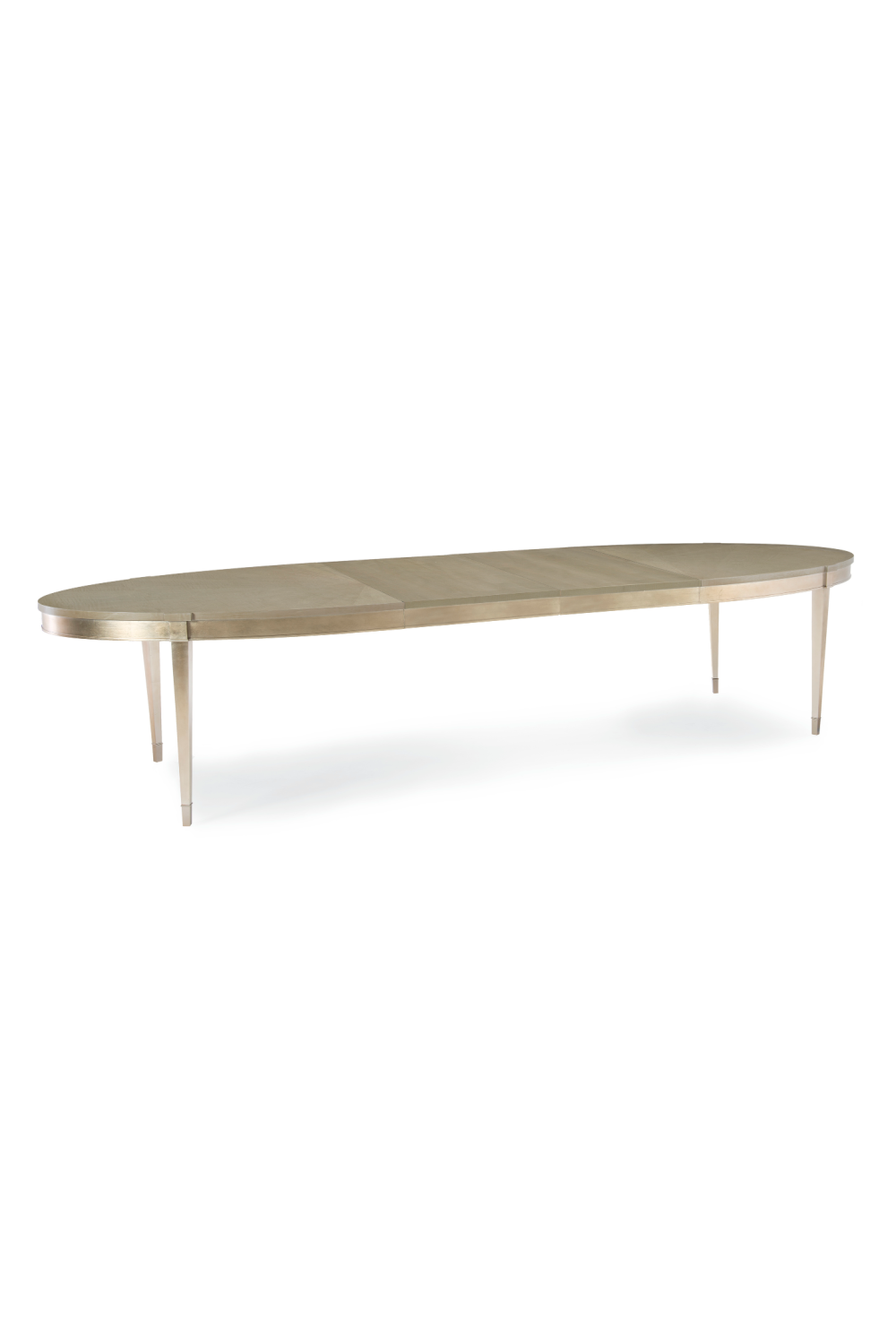   Silver Leaf Oval Dining Table | Oroa.com