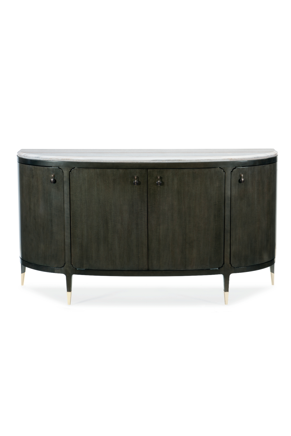   Black 4-Door Console Table | Oroa.com