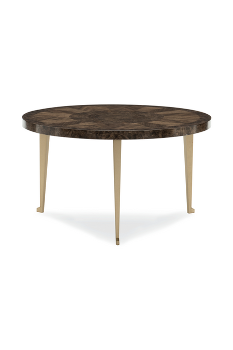   Round Wooden Cocktail Table | Oroa.com