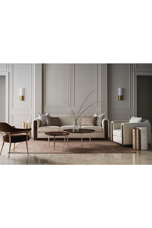   Round Wooden Cocktail Table | Oroa.com