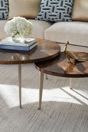   Round Wooden Coffee Table | Oroa.com