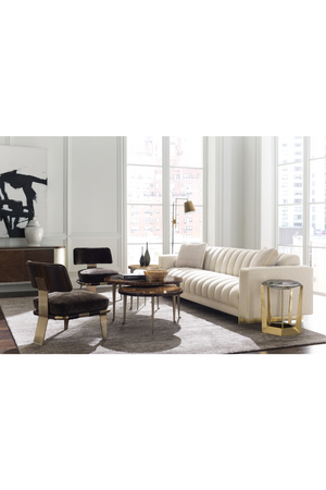   Round Wooden Coffee Table | Oroa.com