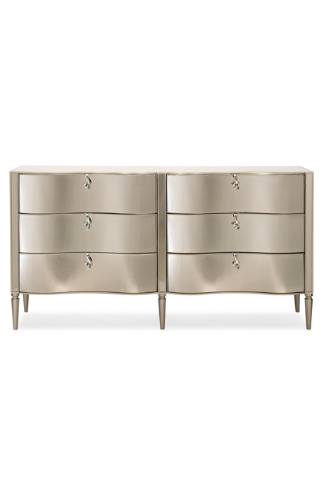   Gold 6-Drawer Dresser | Oroa.com