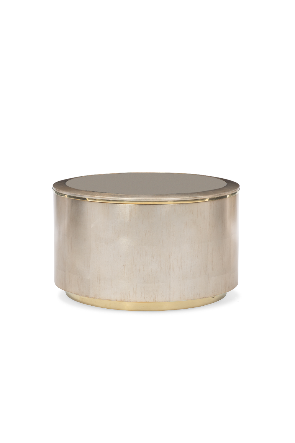   Gold Round Coffee Table | Oroa.com