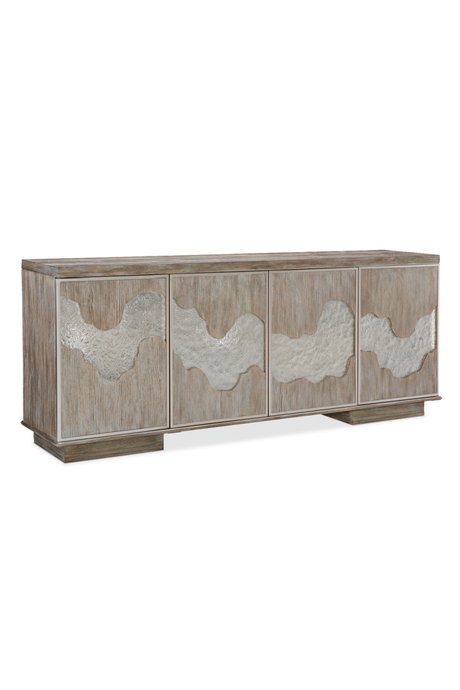   Cast Glass Accented Sideboard | Oroa.com
