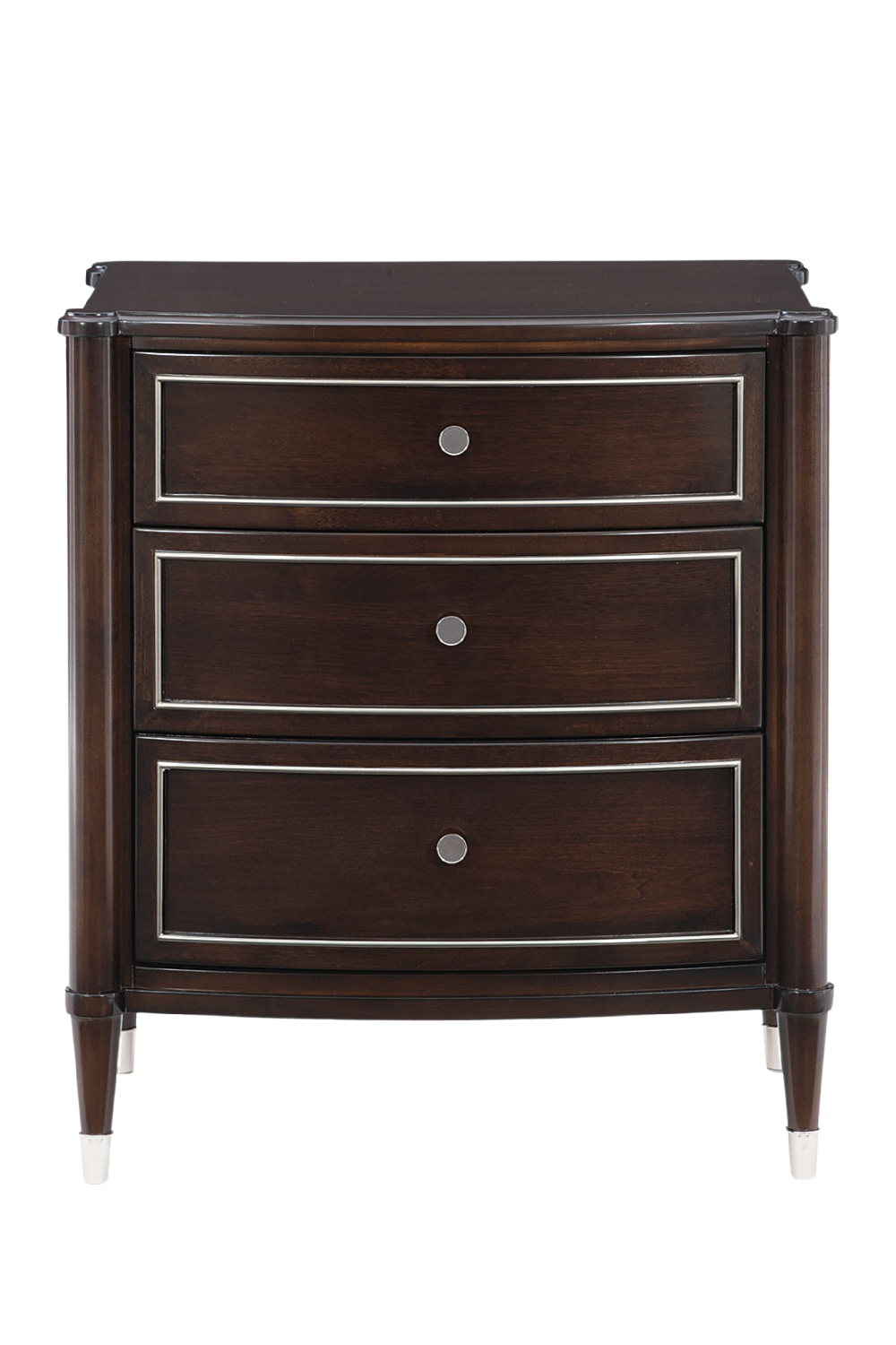   Brown Walnut Nightstand | Oroa.com