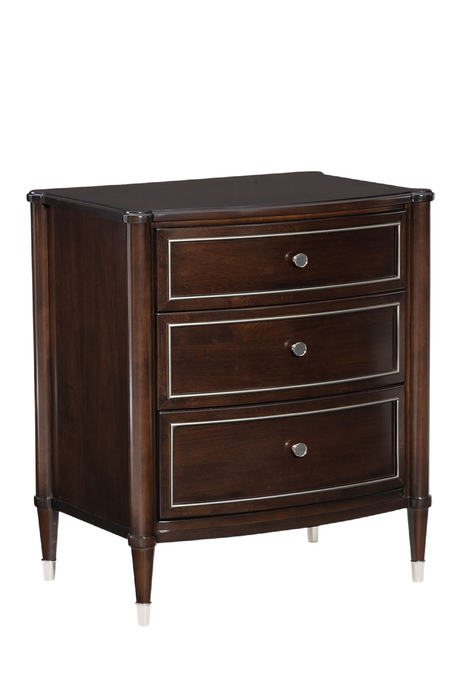   Brown Walnut Nightstand | Oroa.com