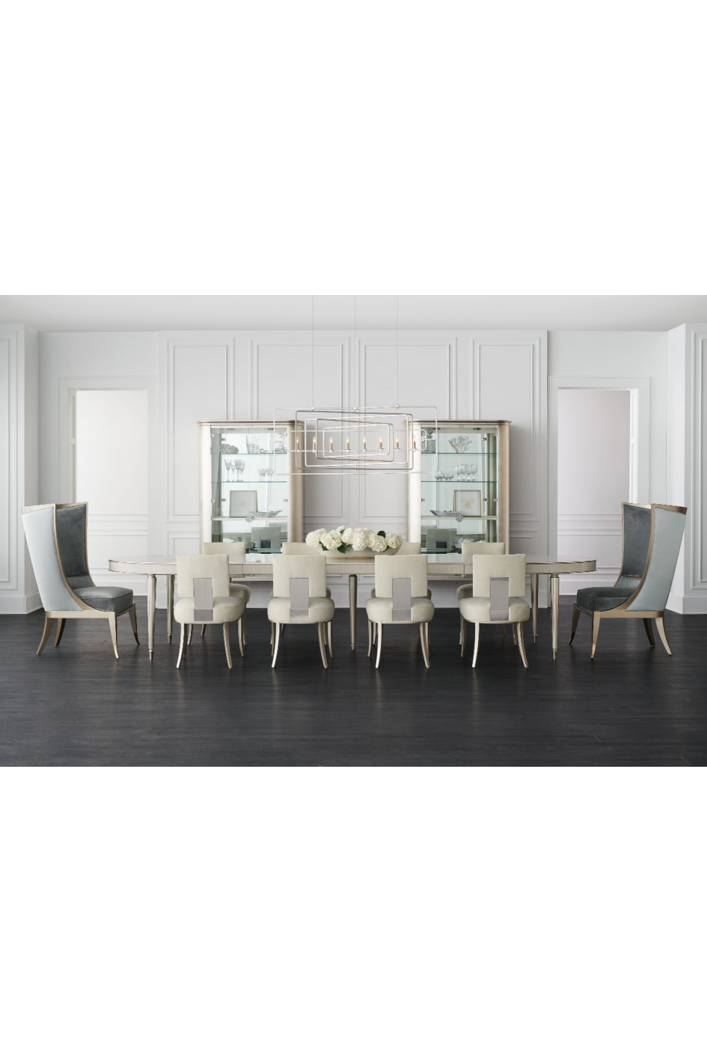   Sateen Modern Klismos Dining Chair (2) | Oroa.com