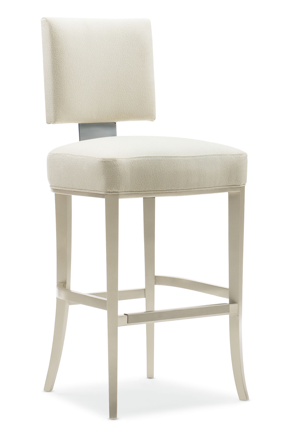  Neutral-Toned Bar Stool | Oroa.com
