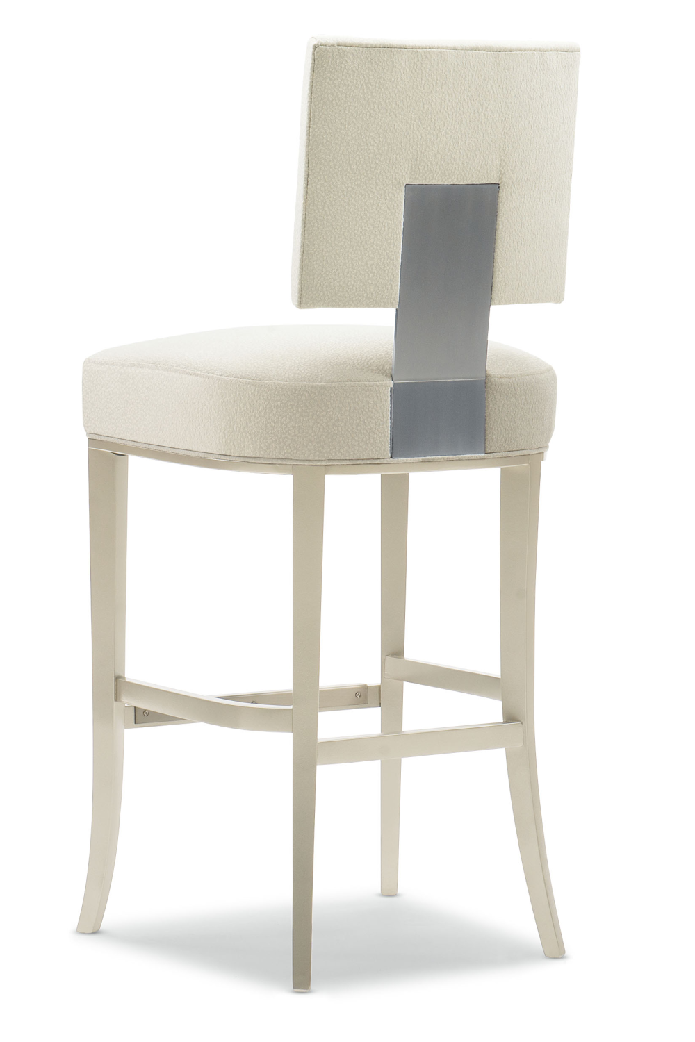   Neutral-Toned Bar Stool | Oroa.com