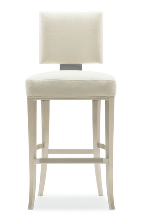   Neutral-Toned Bar Stool | Oroa.com