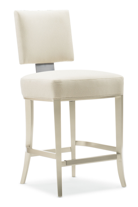   Neutral-Hued Counter Stool | Oroa.com