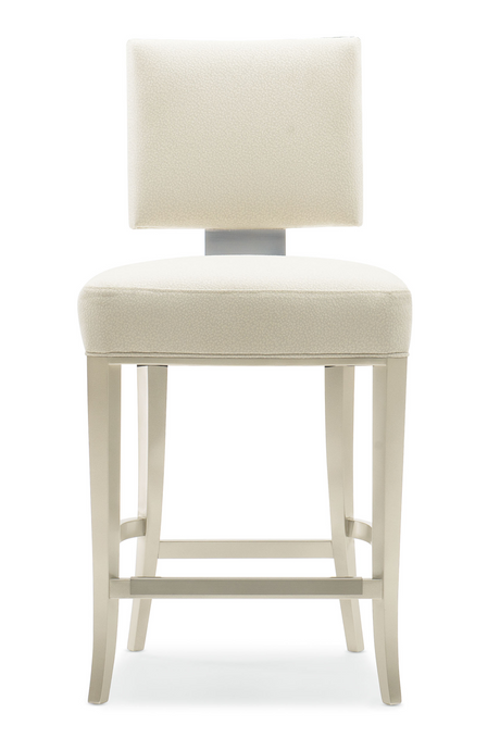   Neutral-Hued Counter Stool | Oroa.com