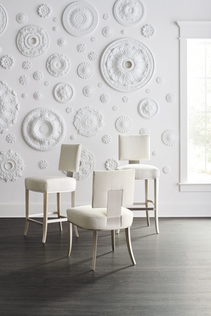   Neutral-Hued Counter Stool | Oroa.com