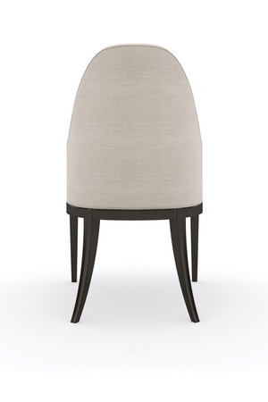   Beige Curved Armchair | Oroa.com