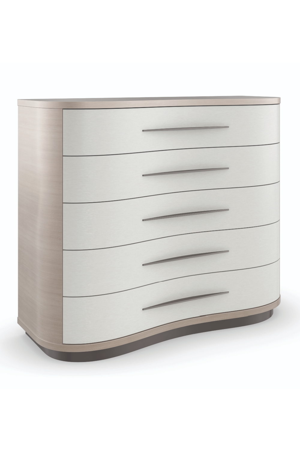   Vinyl Curved Dresser | Oroa.com