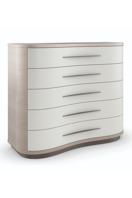   Vinyl Curved Dresser | Oroa.com