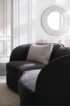   Crenulated Round Mirror | Oroa.com