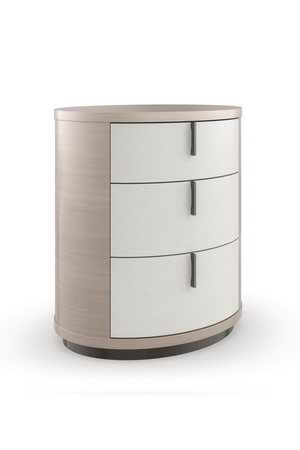  Oval Modern Nightstand | Oroa.com