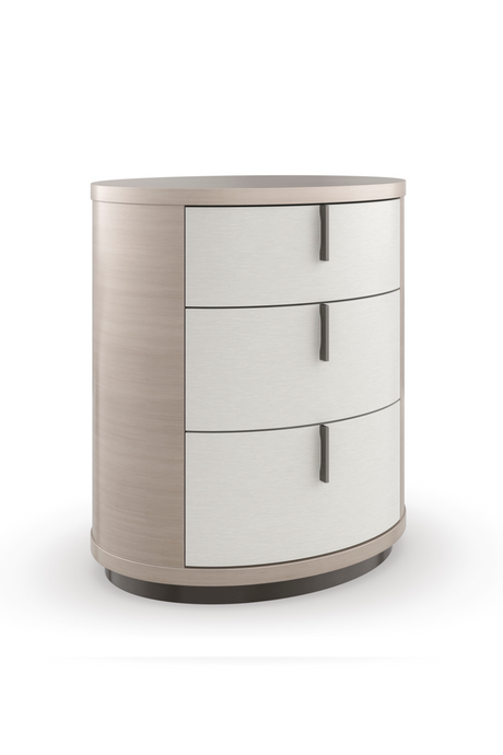   Oval Modern Nightstand | Oroa.com