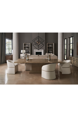   Gray Wooden Extendable Dining Table | Oroa.com
