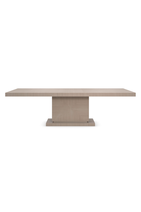   Gray Wooden Extendable Dining Table | Oroa.com