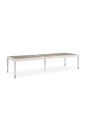   Silver Extendable Dining Table | Oroa.com