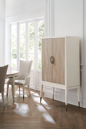   Gray Maple Oval Dining Table | Oroa.com