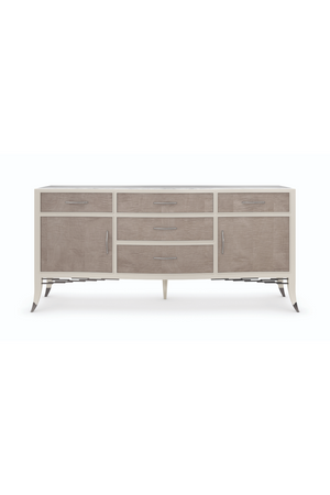   Gray Wooden Buffet | Oroa.com
