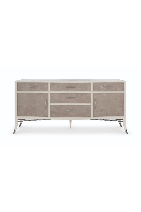   Gray Wooden Buffet | Oroa.com