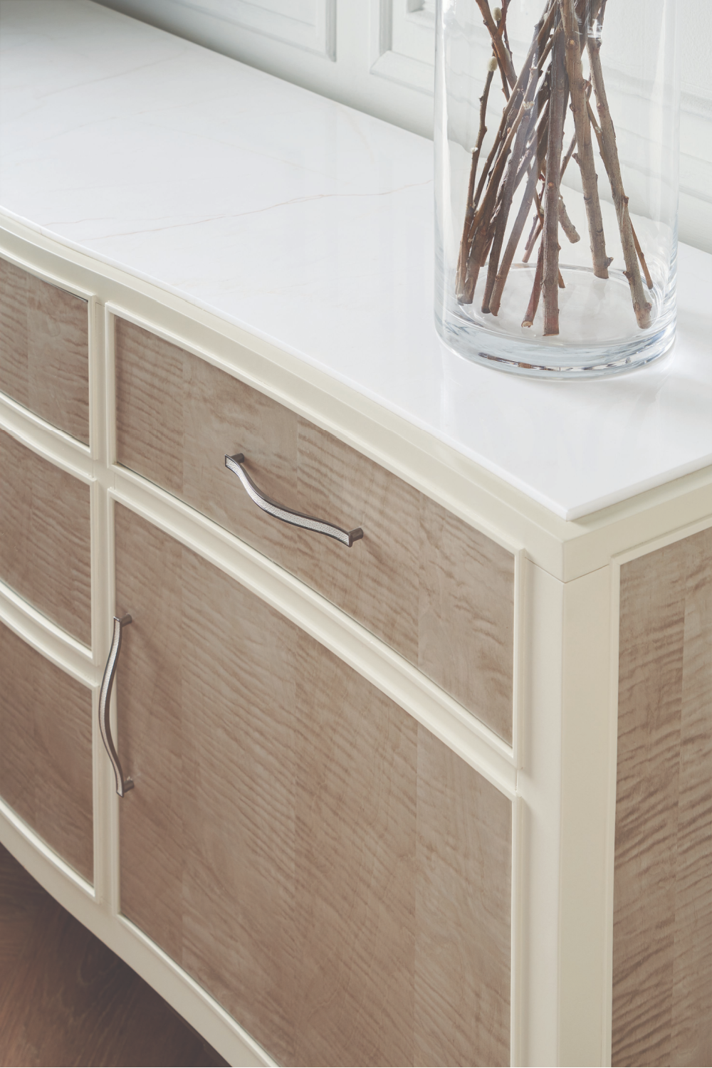   Gray Wooden Buffet | Oroa.com