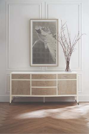   Gray Wooden Buffet | Oroa.com