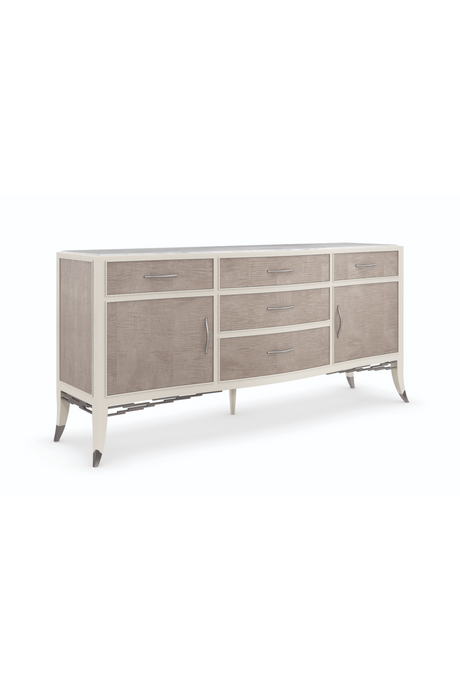   Gray Wooden Buffet | Oroa.com