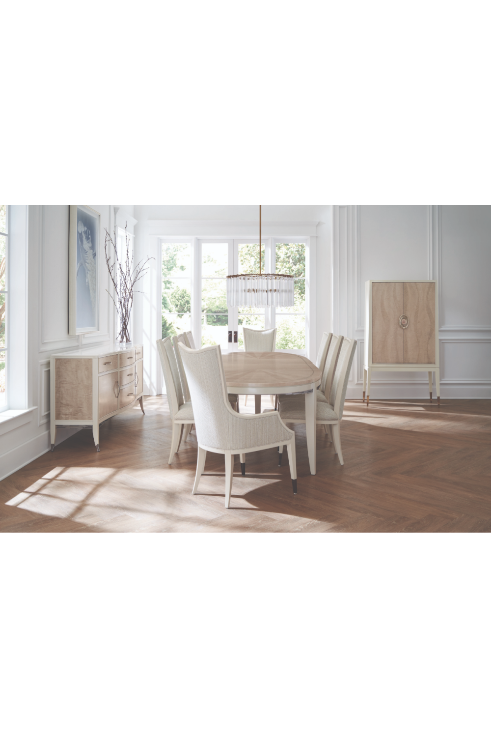   Gray Wooden Buffet | Oroa.com