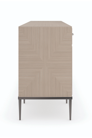  Geometrical Patterned Wooden Sideboard | Oroa.com
