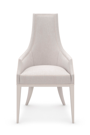   Tapered Back Beige Dining Chair | Oroa.com