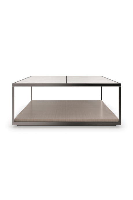   Cream Travertine Cocktail Table | Oroa.com