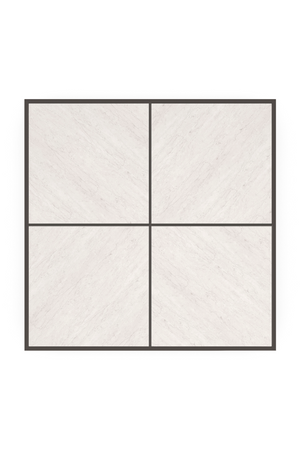   Cream Travertine Cocktail Table | Oroa.com