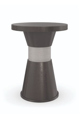   Dark Brown Ash Side Table | Oroa.com