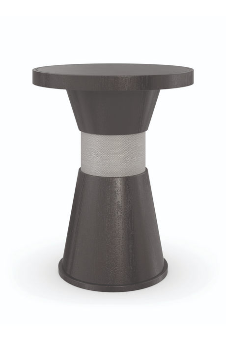   Dark Brown Ash Side Table | Oroa.com