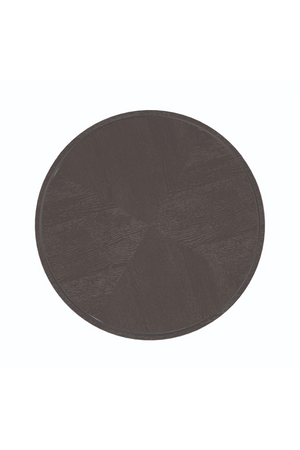   Dark Brown Ash Side Table | Oroa.com