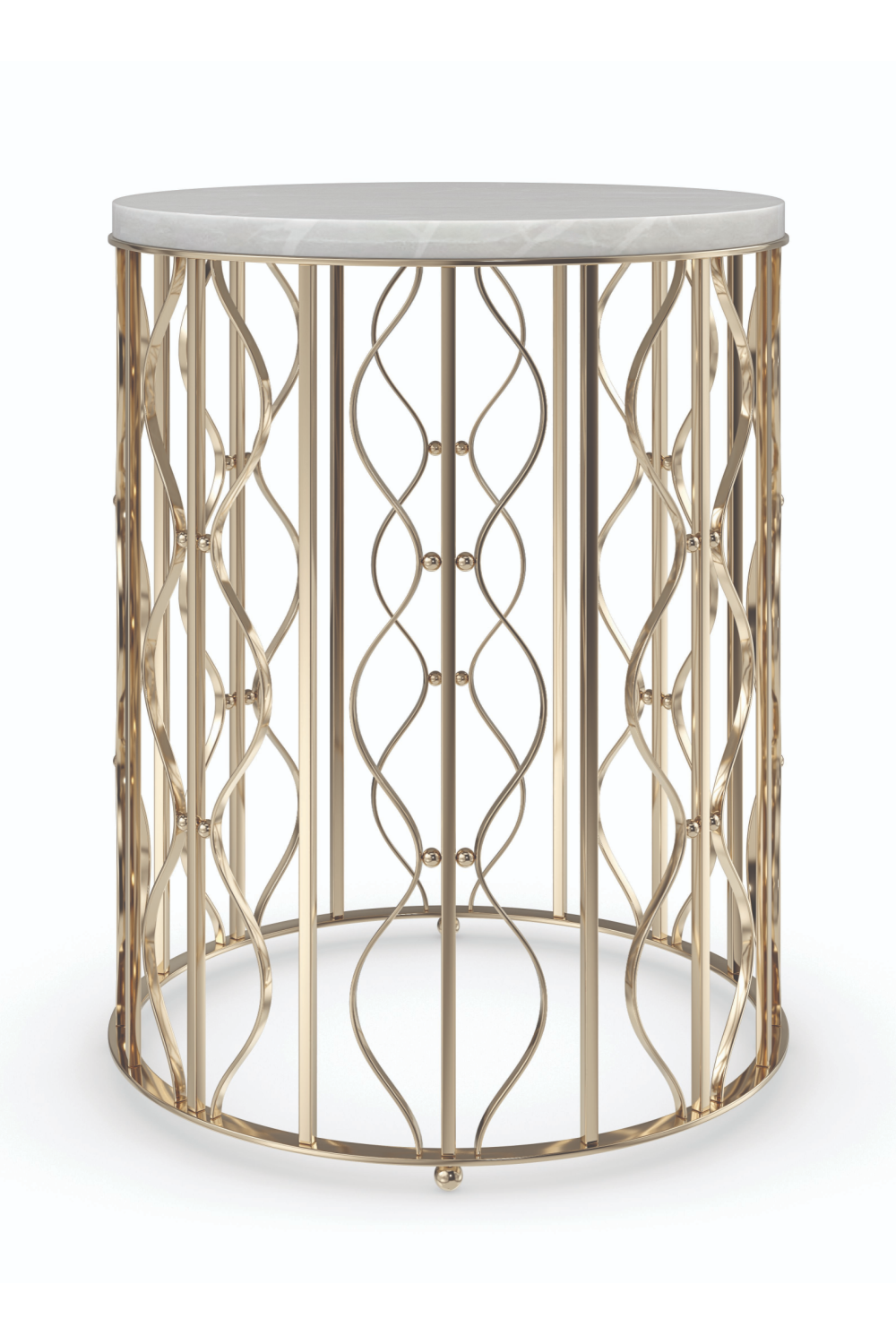   White Marble Side Table | Oroa.com