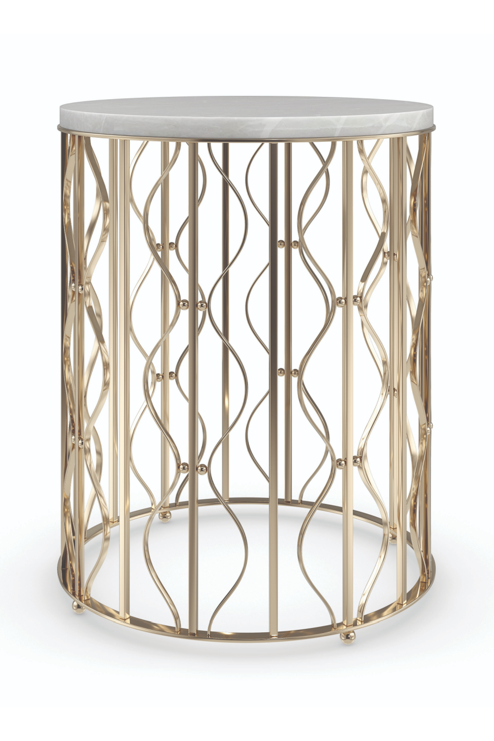   White Marble Side Table | Oroa.com