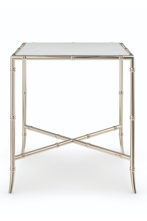   White Marble Nesting Side Table S | Oroa.com