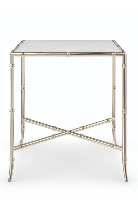   White Marble Nesting Side Table S | Oroa.com
