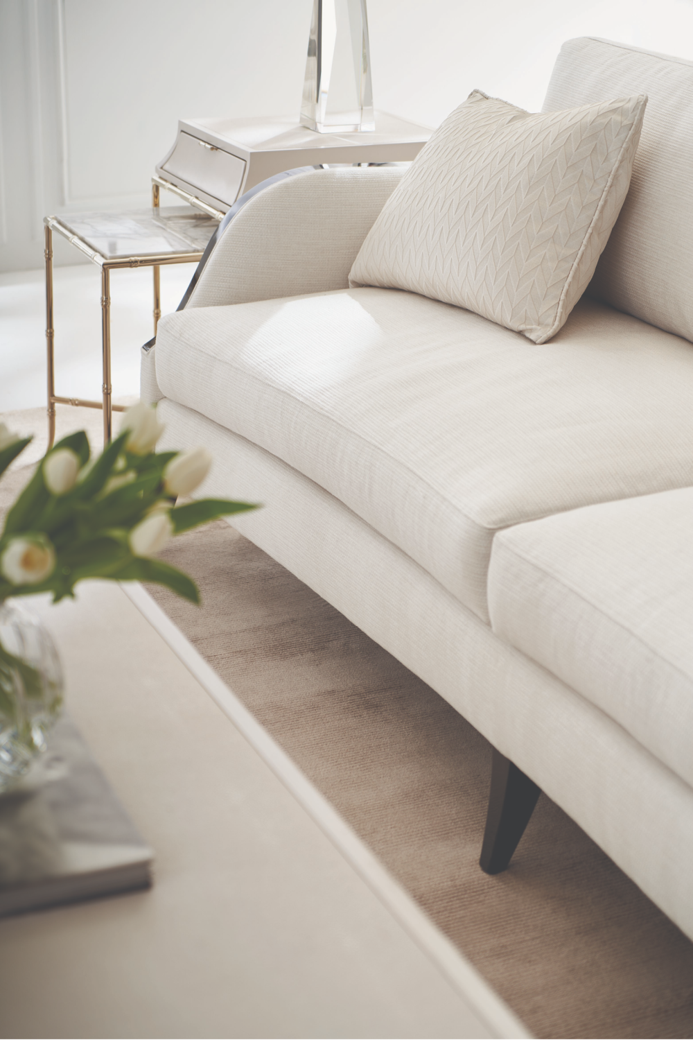   White Marble Nesting Side Table S | Oroa.com