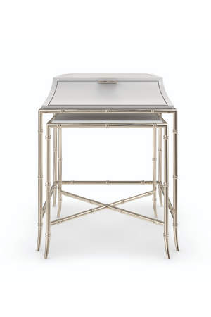   White Marble Nesting Side Table S | Oroa.com