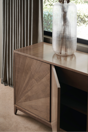   Starburst Patterned Wooden Sideboard | Oroa.com