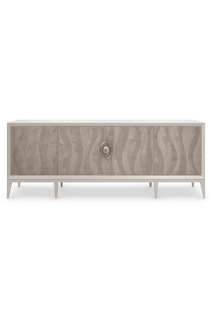   Patterned Cream Modern Sideboard | Oroa.com